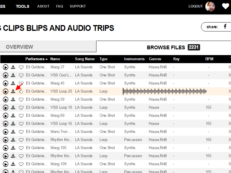 Rubber Tracks Sample Library